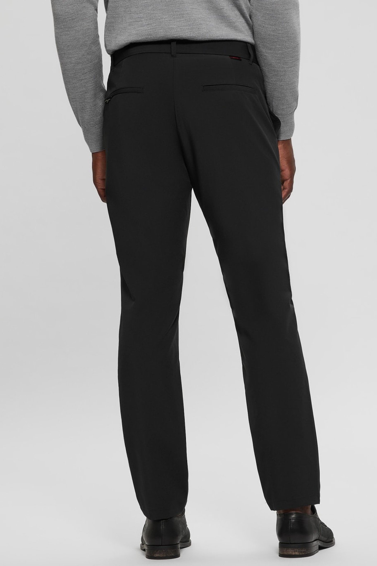 MYRON DRESSY PANTS JET BLACK A996 4