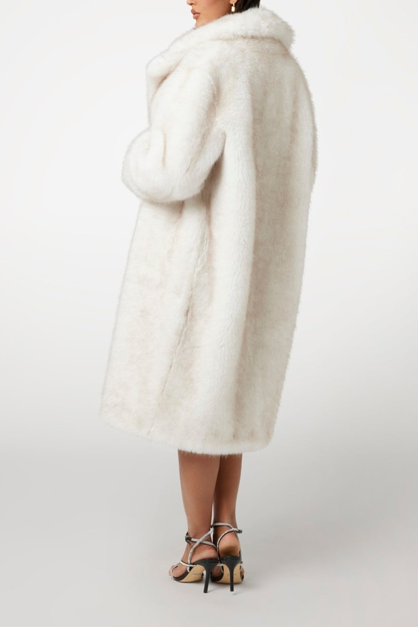 AUDREY LONG COAT MACADAMIA MULTI 3