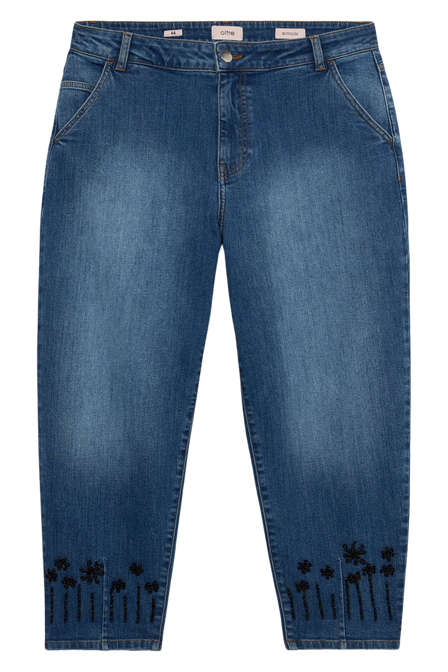 BOYSLIM JEANS WITH JEWEL EMBROIDERY BLUE 3