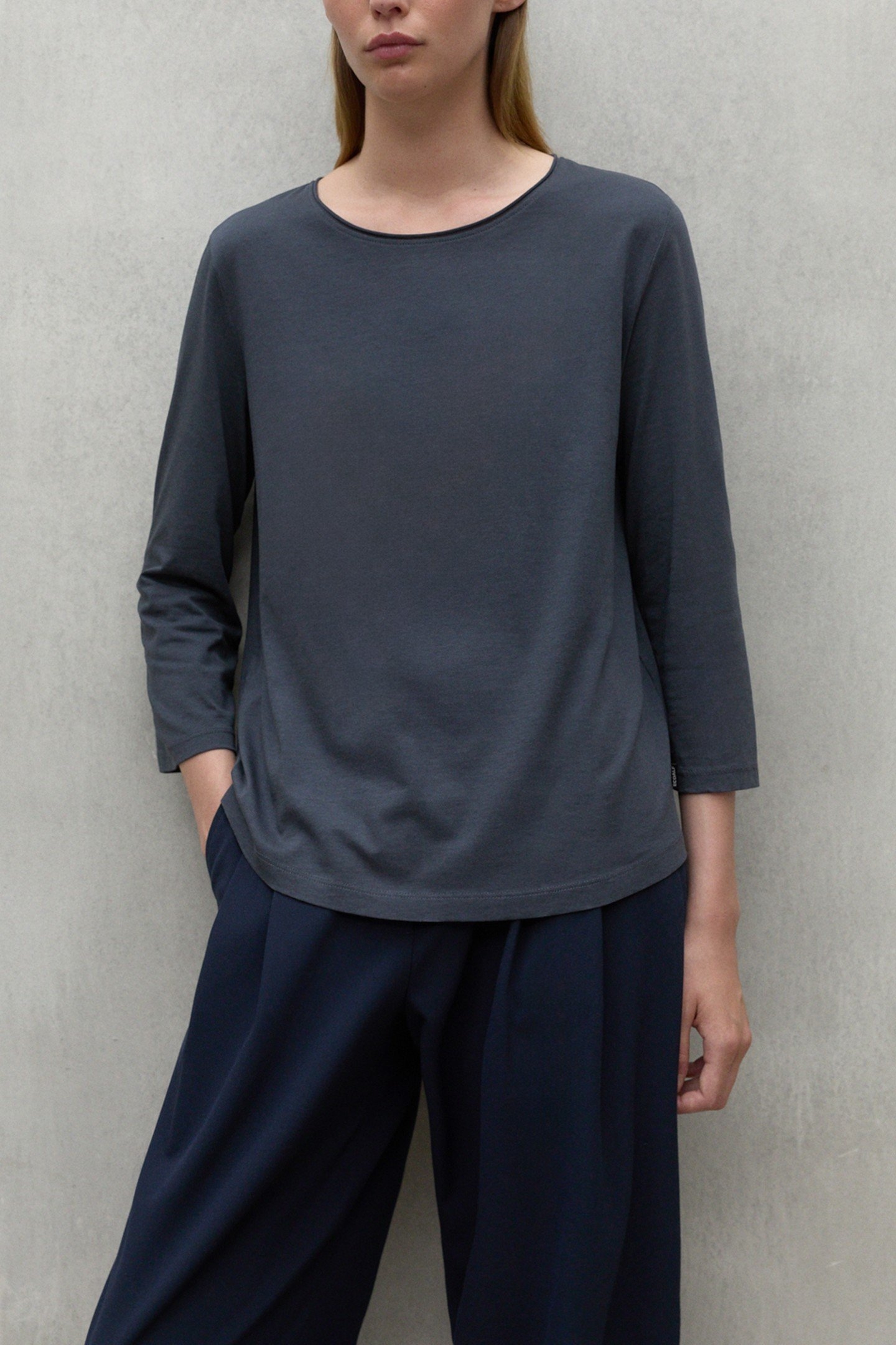BEJAALF LONG SLEEVE T-SHIRT CAVIAR 1
