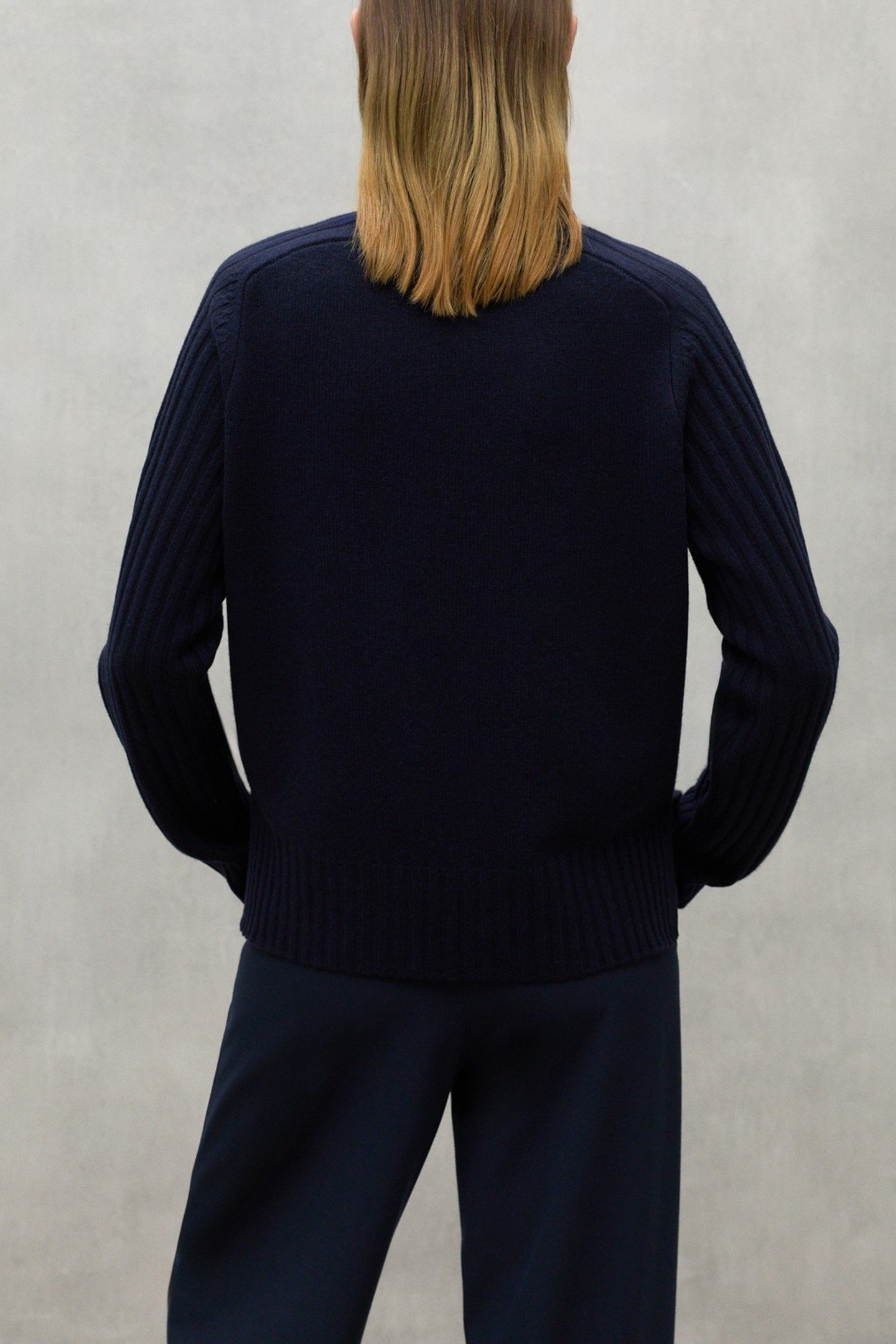 EUCALIPTOALF ROUND KNIT DEEP NAVY 3