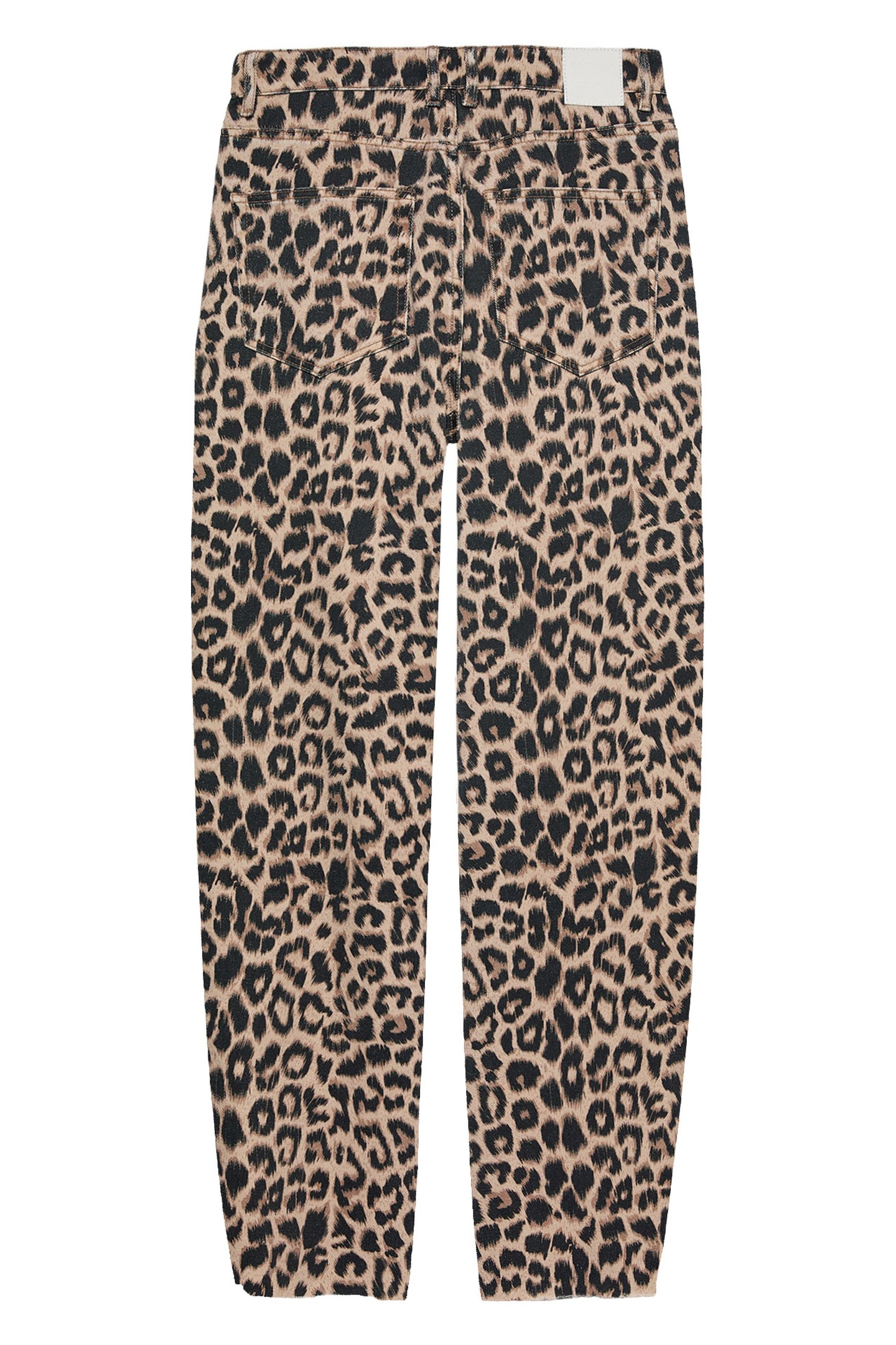 BARREL FIT LEOPARD JEANS GREY MORN 4