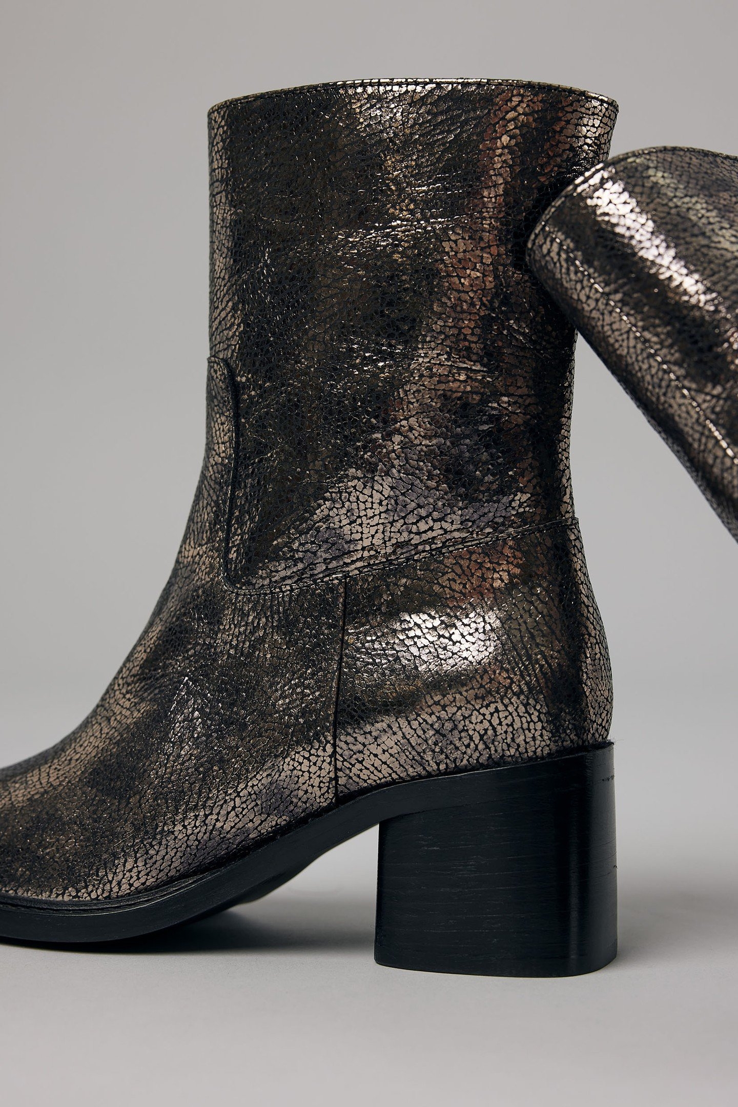 ZOEY CADE ANKLE BOOTS METALLIC 2