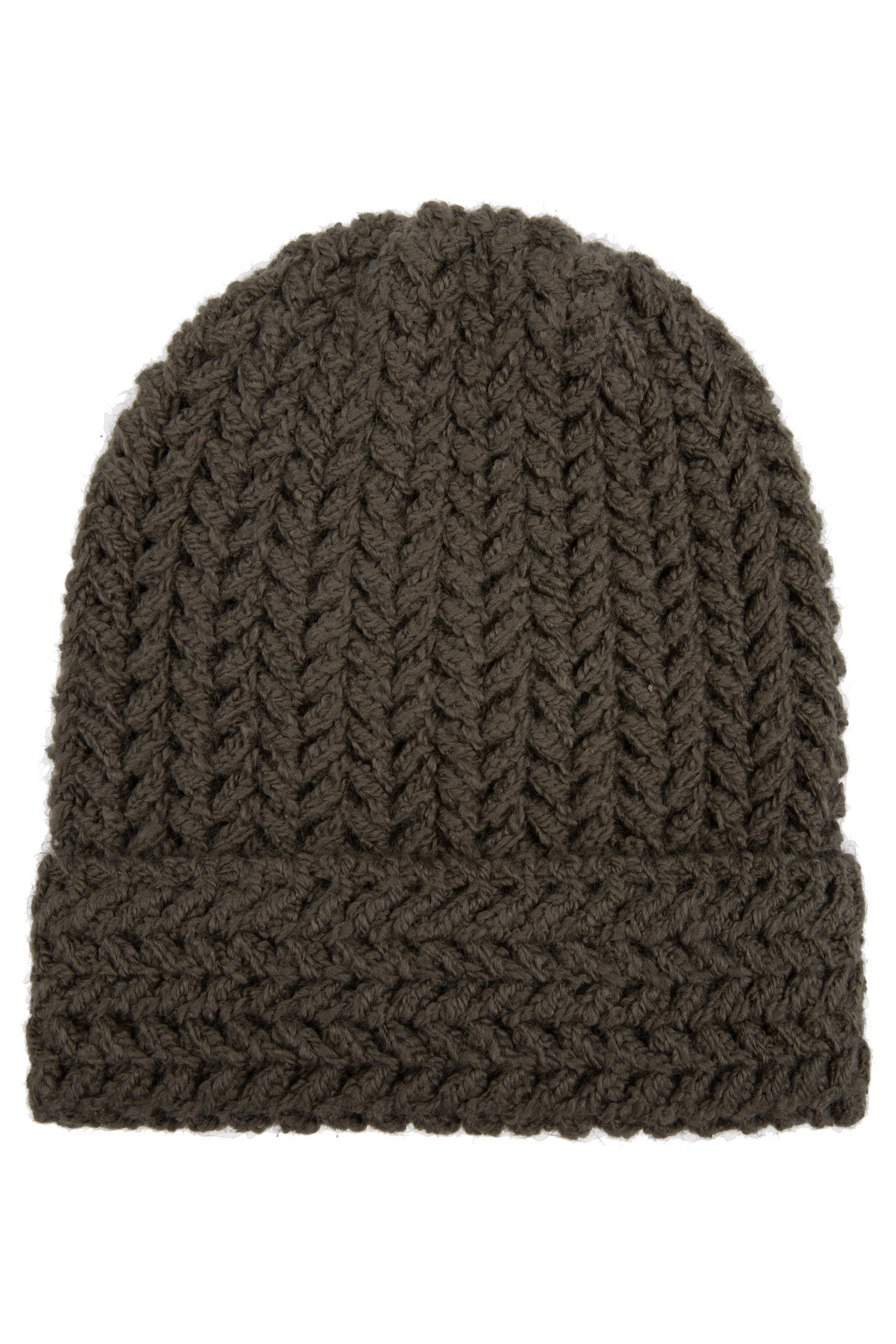 BEANIE ZZ KNIT LEAF GREEN 1