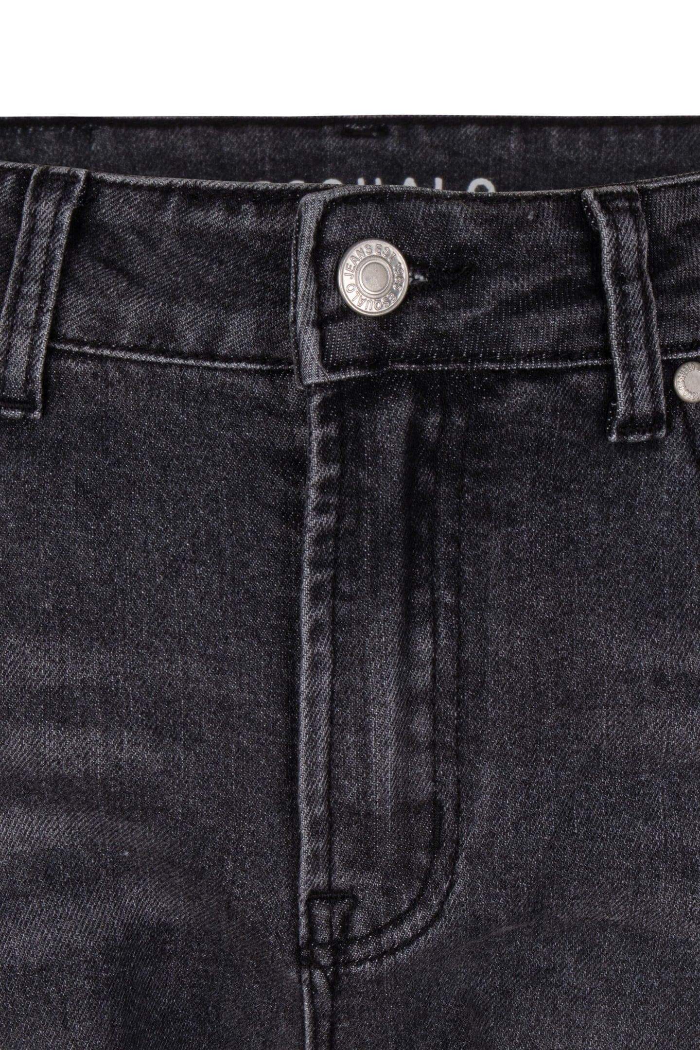 TROUSERS VINTAGE HIGH WAIST JEANS BLACK 7