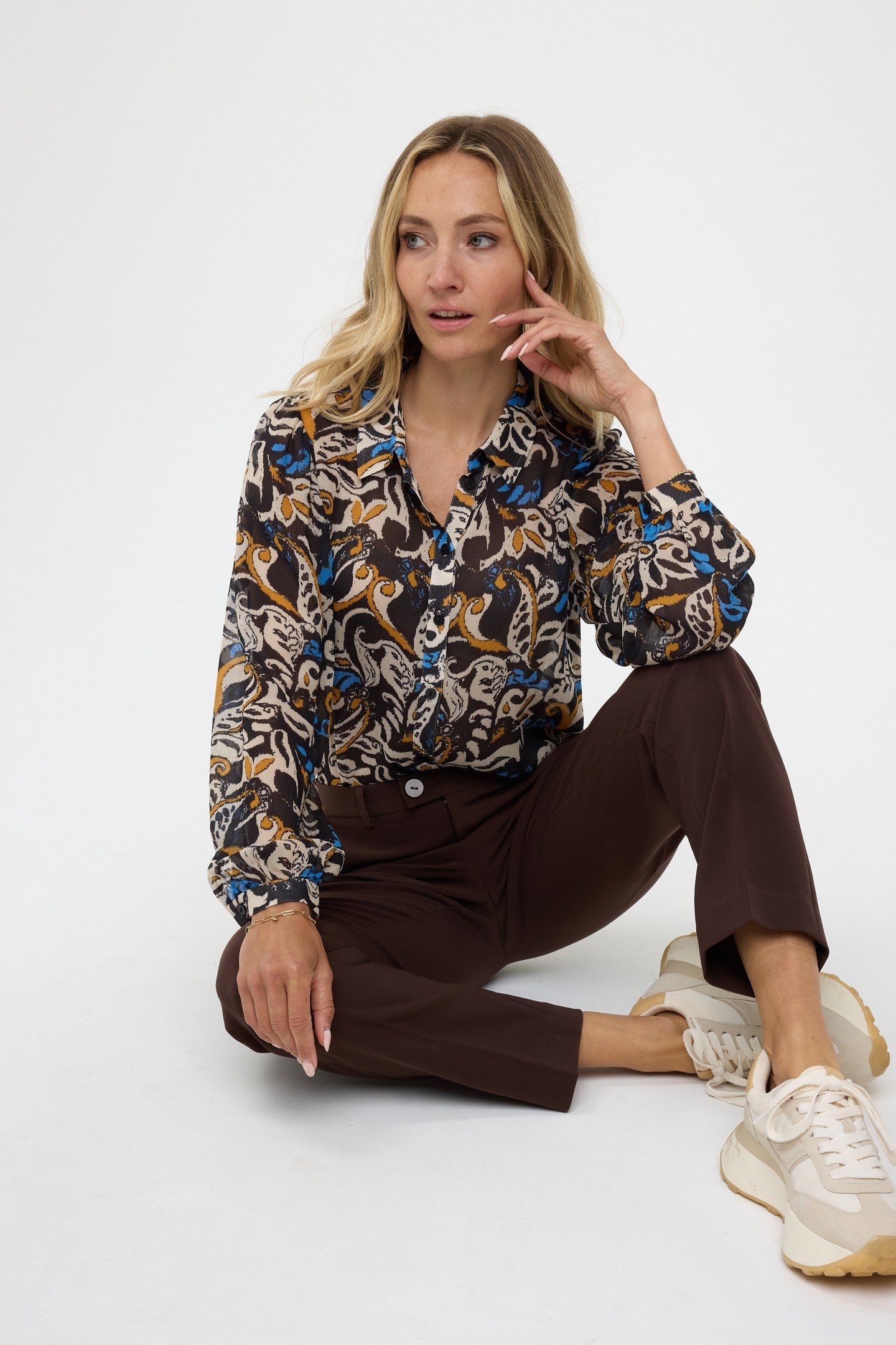 TROUSERS CHINO CITY CHOCOLATE 3