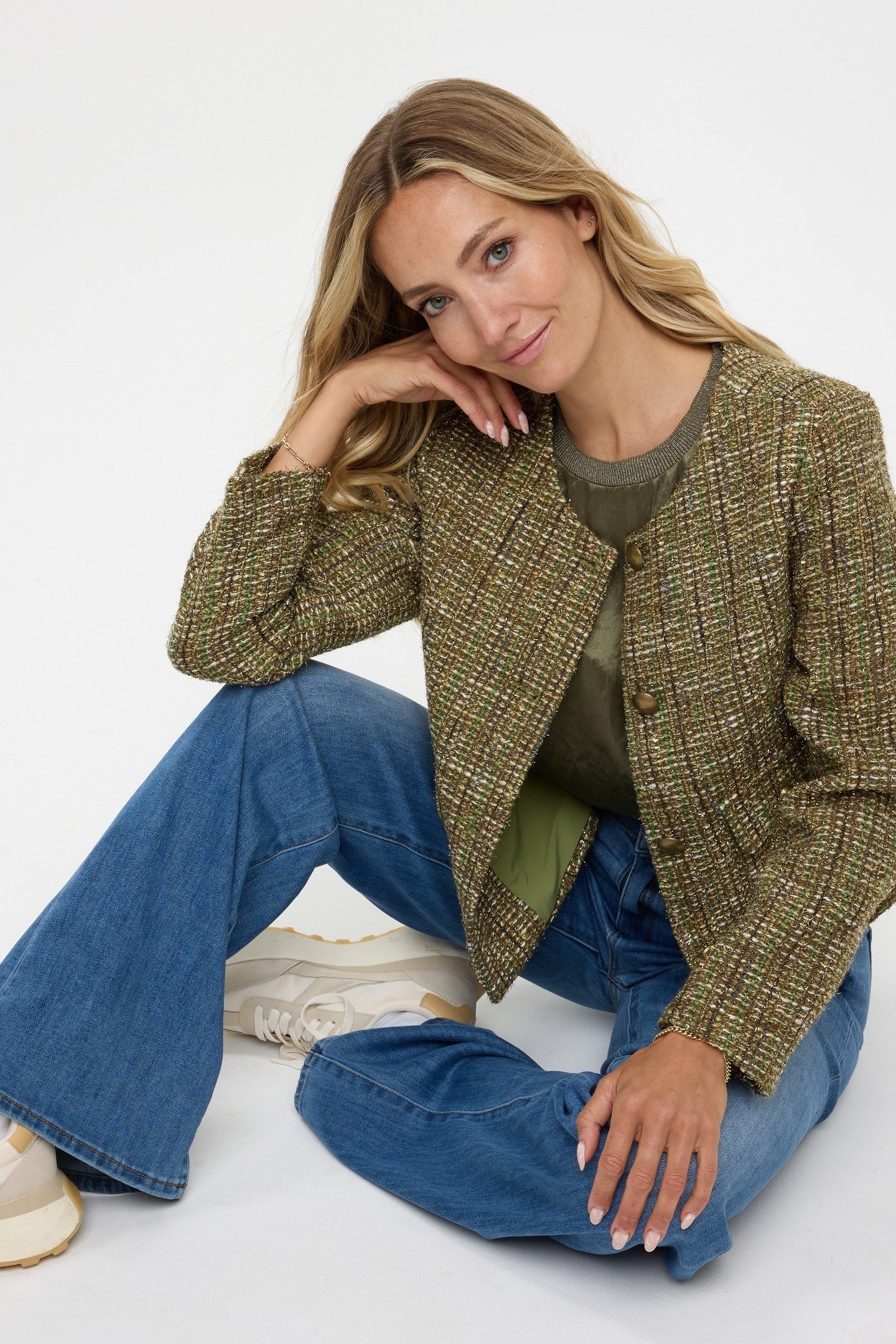 BLAZER TWEED MULTI COLOR 4