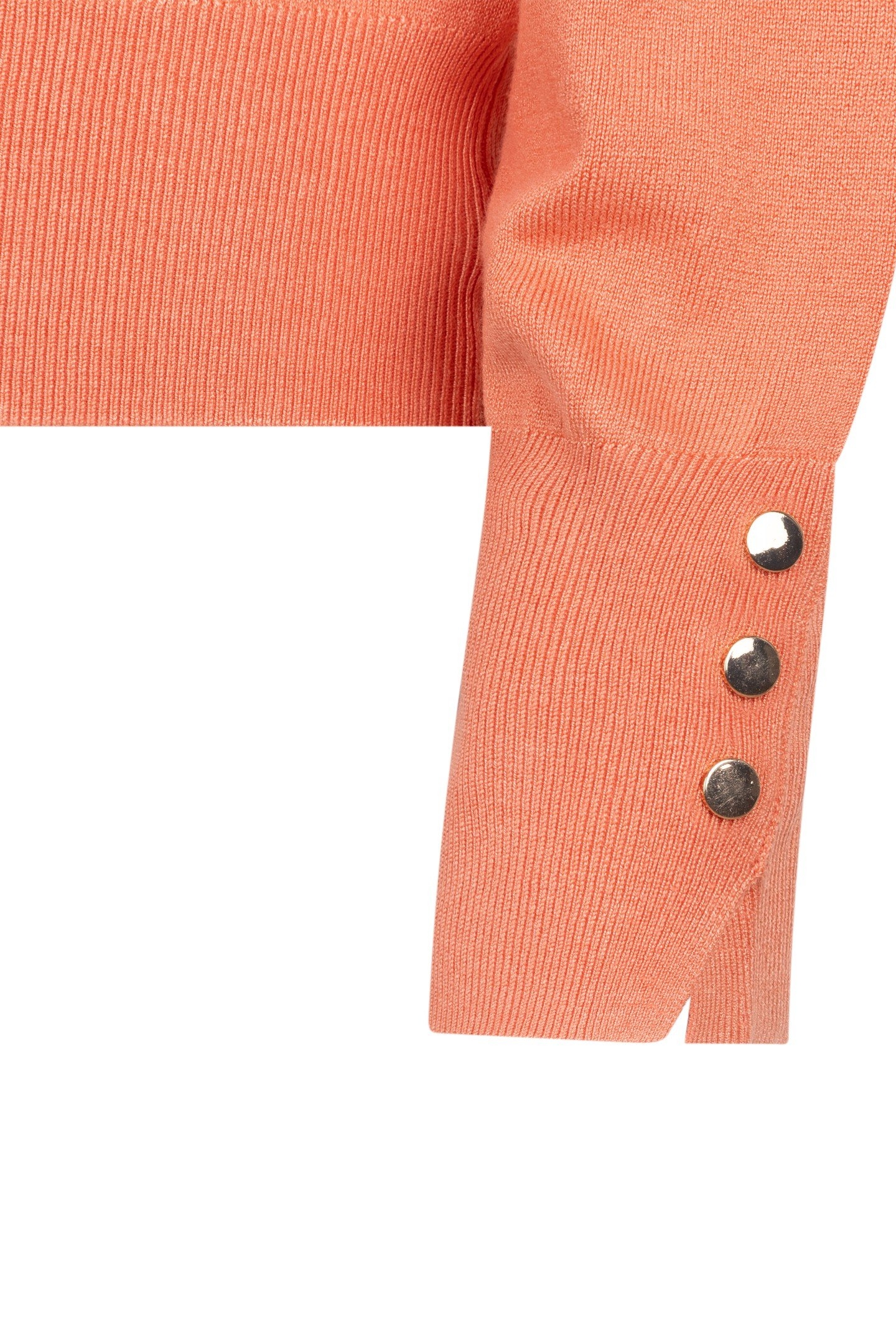 SWEATER R-NECK BASIC KNIT AMBER GLOW 7