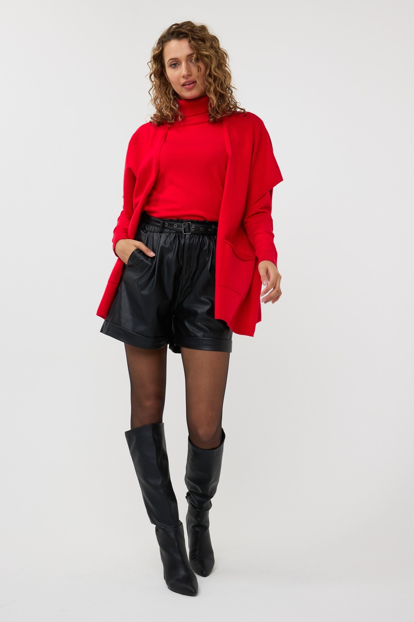 PONCHO RED 2