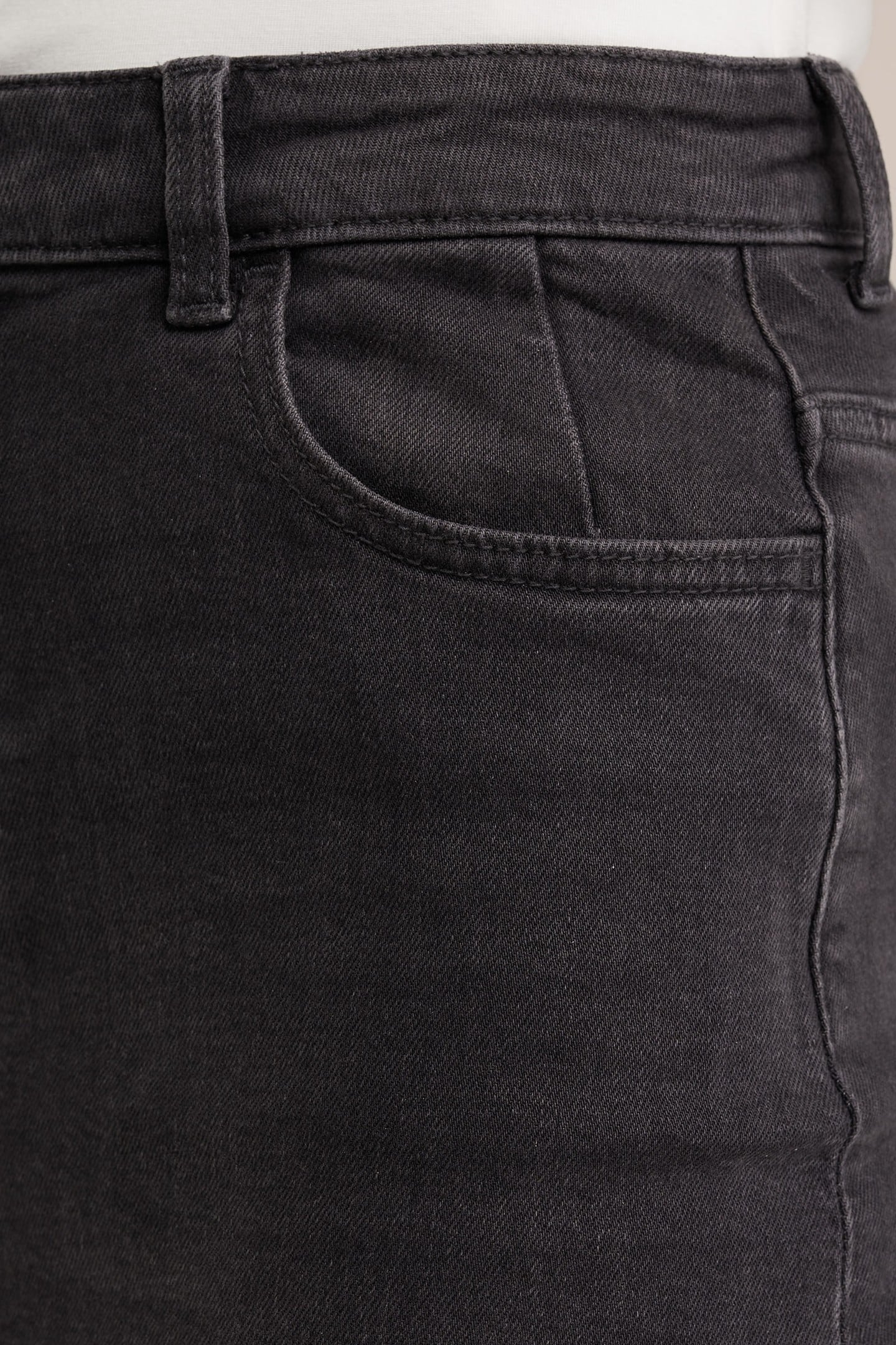 SKIRT MEDIUM LENGTH DARK GREY 5