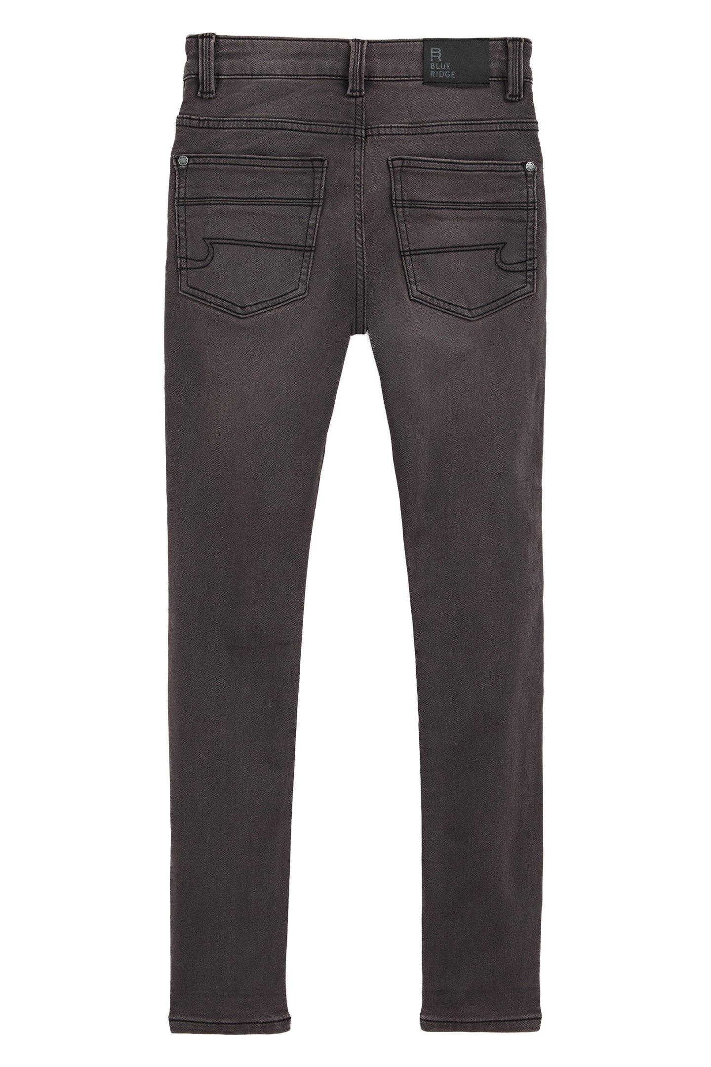 BOYS 5-POCKET MID WAIST DARK GREY 4