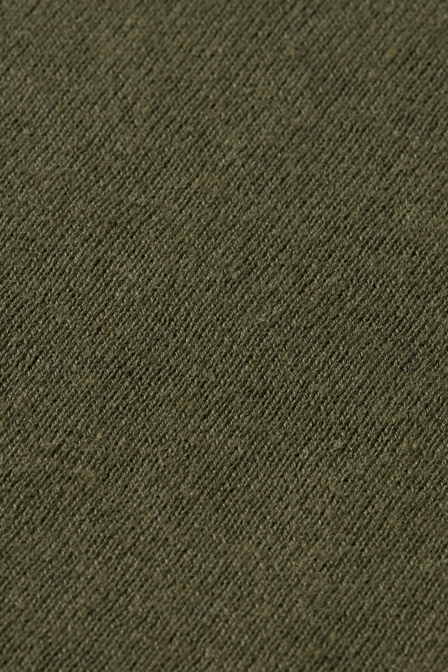 LINEN-BLEND REGULAR FIT CREWNECK CLASSIC GREEN 5