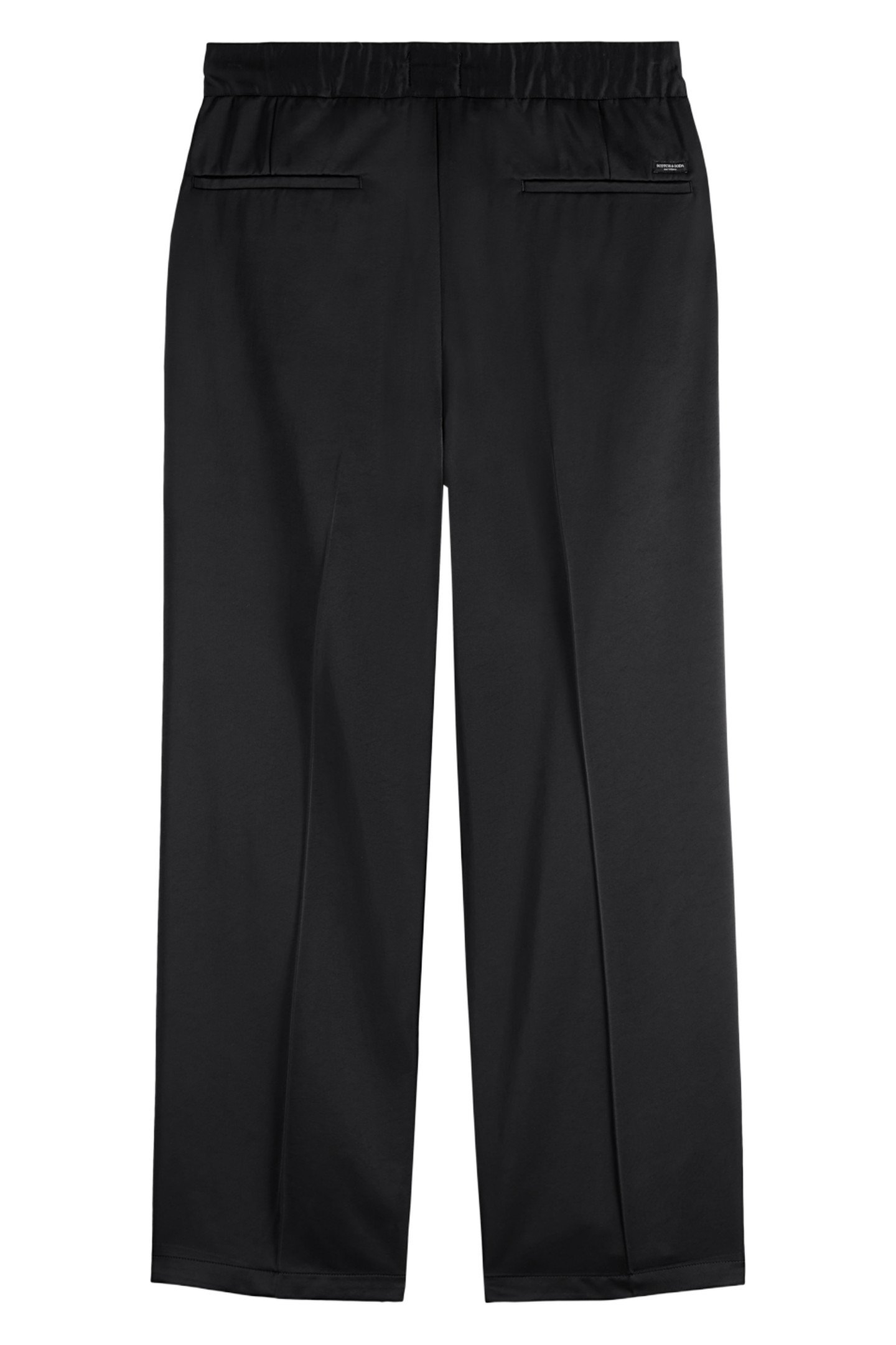 HEAVY SATIN RELAXED FIT JOGGER BLACK 3