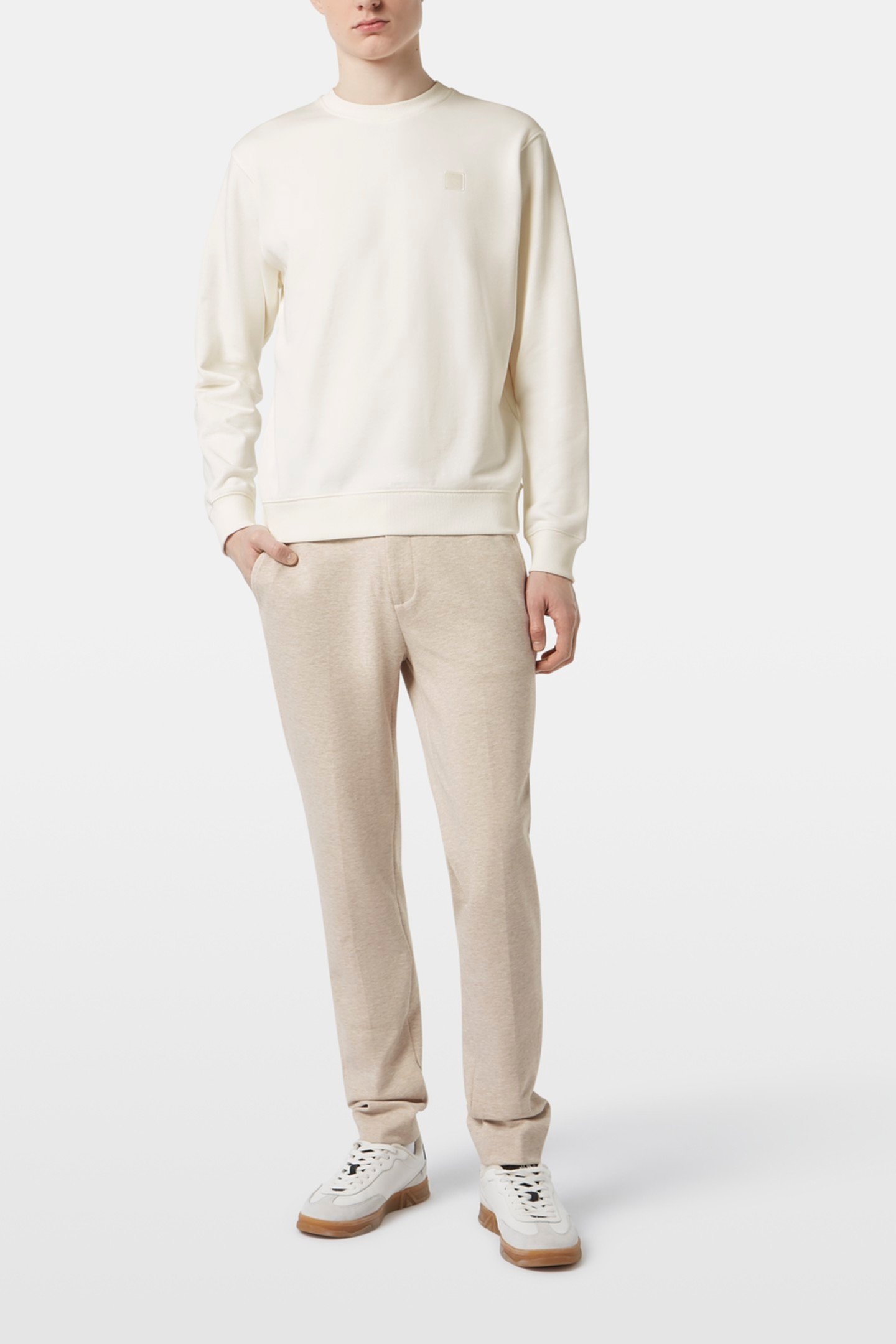 SEASONAL CORE - REGULAR FIT LOGO SWEATSHIRT SWAN 3