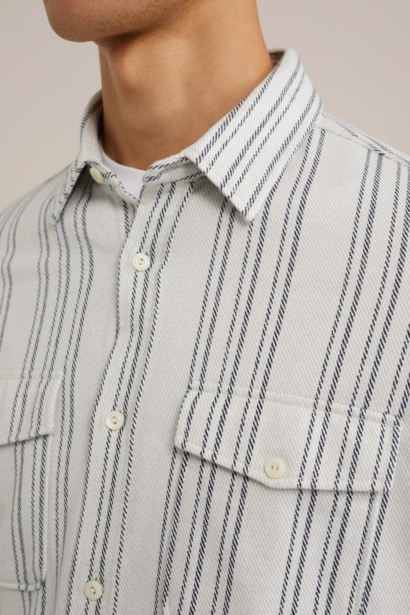 OVERSHIRT LIGHT GREY 5