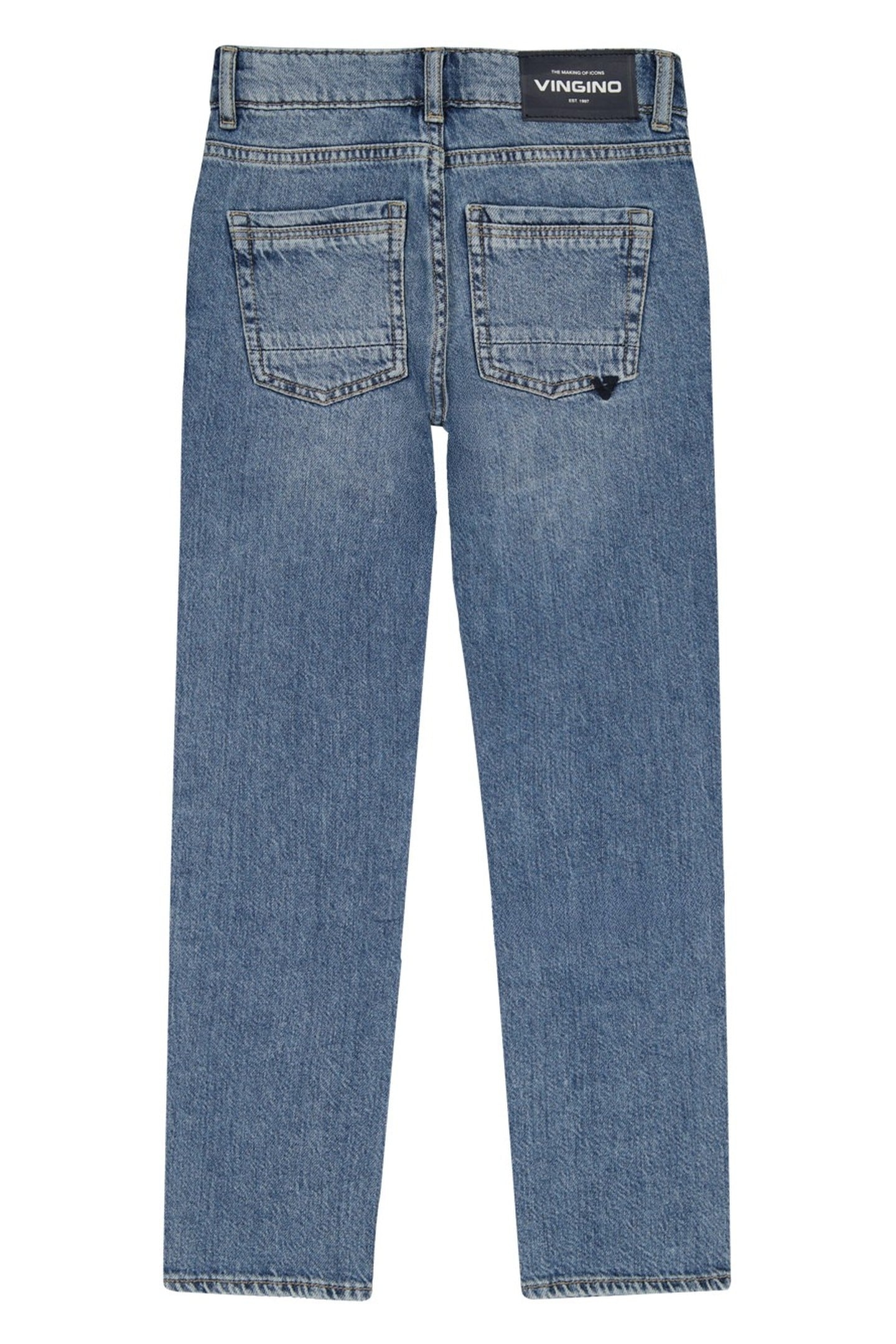 BOYS DANTE JEANS MID BLUE WASH 2