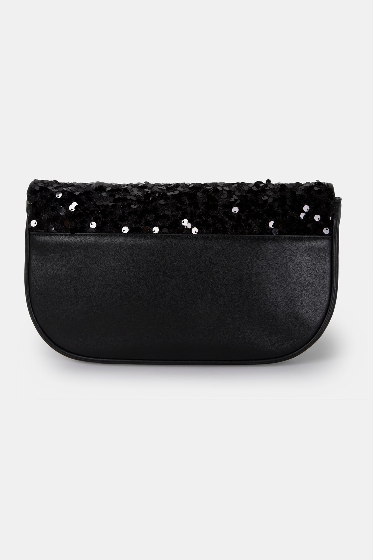 CROSS BODY BAG IN BLACK SEQUIN 4