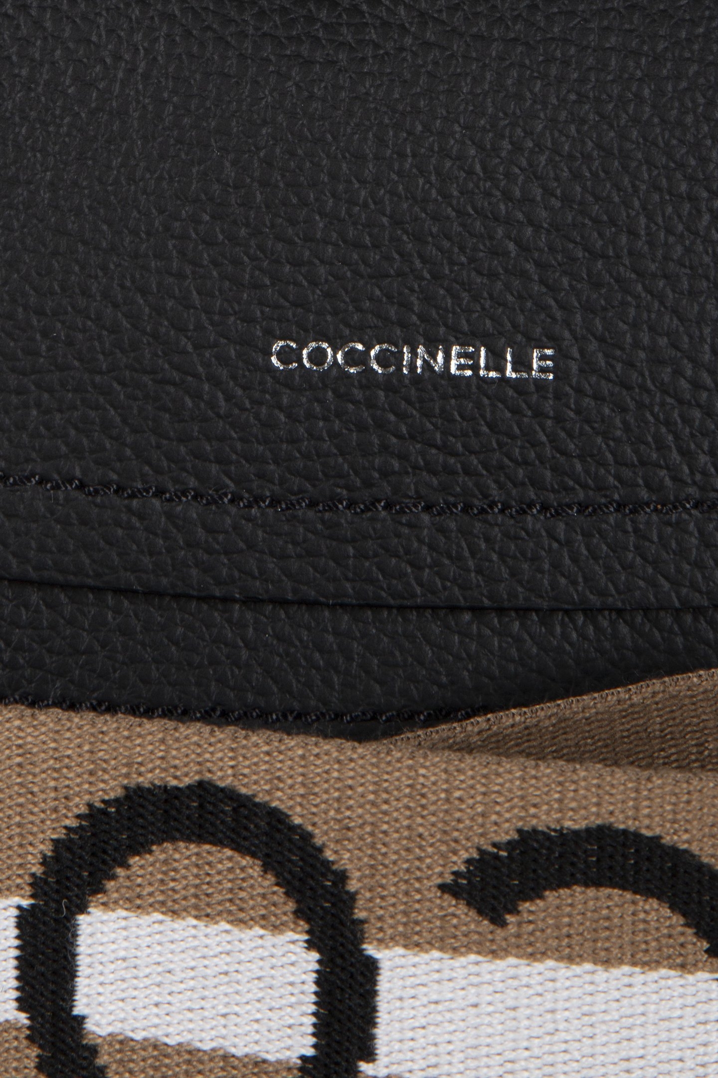 CROSS BODY BAG WITH LOGO STRAP IN BLACK 5